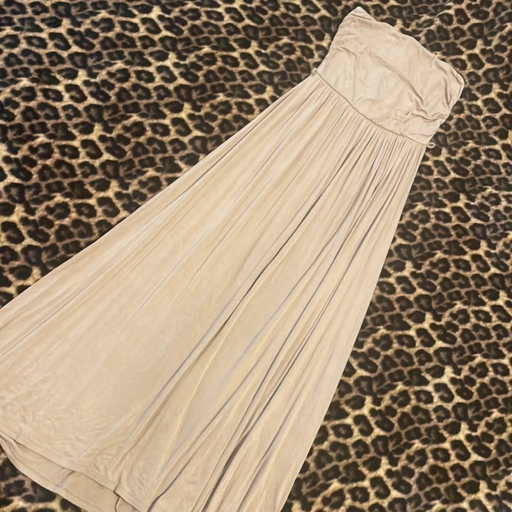 Boho Strapless Dress